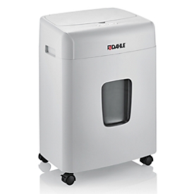 Shredder Dahle ShredMatic 90, particle cut 4 x 12 mm, P-4, 23 l, 10 sheets cutting capacity, W 367 x D 263 x H 506 mm