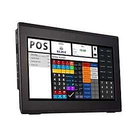 Shuttle XPC POS P520 - All-in-One (Komplettlösung) - 1 x Celeron 5205U / 1.9 GHz ULV - RAM 4 GB - SSD 120 GB - NVMe - UHD Graphics - 1GbE - kein Betriebssystem - Monitor: LCD 39.6 cm (15.6")