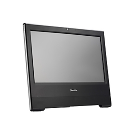 Shuttle XPC POS X508 - All-in-One (Komplettlösung) - 1 x Celeron 5205U / 1.9 GHz ULV - RAM 4 GB - SSD 120 GB - NVMe - UHD Graphics - 1GbE - WLAN: 802.11a/b/g/n/ac, Bluetooth 4.2 - kein Betriebssystem - Monitor: LED 39.6 cm (15.6")