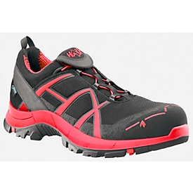 Sicherheitsschuh Haix Black Eagle Safety 40 ESD, GORE-TEX®, schwarz/rot, Größe 43