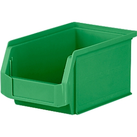 Sichtlagerkasten SSI Schäfer LF 221, Polypropylen, L 234 x B 150 x H 122 mm, 2,7 l, grün
