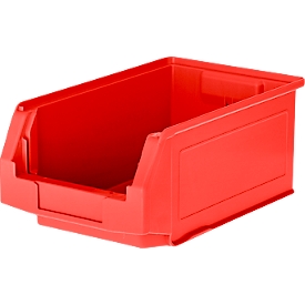 Sichtlagerkasten SSI Schäfer LF 321, Polypropylen, L 343 x B 209 x H 145 mm, 7,5 l, rot