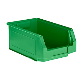 Sichtlagerkasten SSI Schäfer Serie PROFI LF 321, Polypropylen, L 343 x B 209 x H 145 mm, 7,5 l, grün