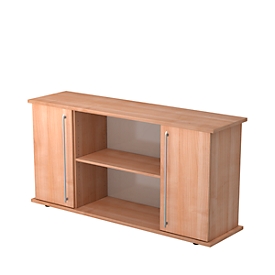 Sideboard avec 2 portes, noyer