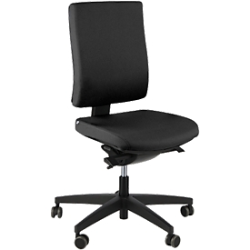 Siège de bureau CETO CT1340 Original Steifensand, mécanisme synchrone, sans accoudoirs, durée d'assise de 8 heures et +, noir