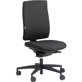 Siège de bureau CETO CT2350 Original Steifensand, mécanisme synchrone, sans accoudoirs, durée d'assise de 8 heures et +, noir