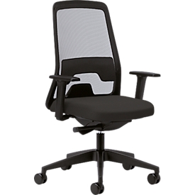 Siège de bureau « Everyis1 172E », noir