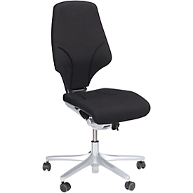 Siège de bureau modèle 64 Giroflex, sans accoudoirs, mécanisme synchrone résistant à l'usure, jusqu'à 150 kg,