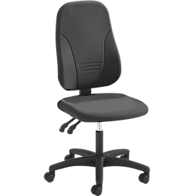 Siège de bureau YOUNICO plus 3 Prosedia, à contact permanent, sans accoudoirs, dossier 3D, anthracite