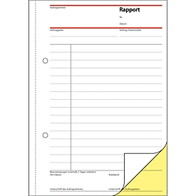 sigel® Rapport SD025, DIN A5 hoch, 2 x 40 Blatt, selbstdurchschreibend