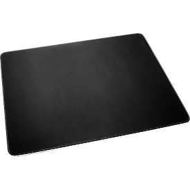 sigel® Schreibunterlage eyestyle®, schwarz mit weisser Zierkante