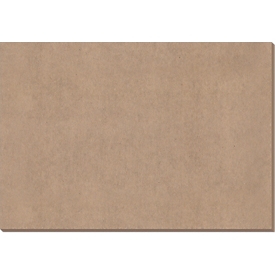 Sigel schrijfblok Blanko Naturel, formaat ca. A2, 30 vel, taalneutraal zonder kalender, kraftpapier, bruin