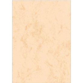 Sigel Strukturpapier Perga champagne, Edelkarton, DIN A4, 200 g/m², 50 Blatt, FSC Mix Credit, champagner