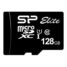 SILICON POWER Elite - Flash-Speicherkarte - 128 GB - microSDXC UHS-I
