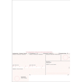 Simfacture Einzahlungsschein ES rot geboxt, 100 Blatt