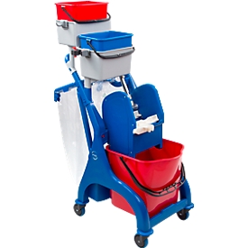 Single wheeled bucket cleaning trolley Extra