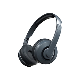 Skullcandy Cassette - Kopfhörer mit Mikrofon - On-Ear - Bluetooth - kabellos - Chill Gray