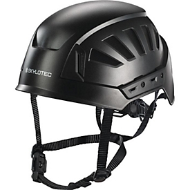 SKYLOTEC Casque d'escalade industriel INCEPTOR GRX, EN 12492, PC/ABS, noir, sangle de nuque 54-63 cm, boucle Fidlock
