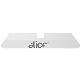 Slice ceramic replacement blades, with rounded tip, 34 mm long, pack of 3