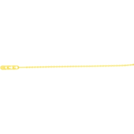 Sluitstrips, 360 x 4,0 mm, geel