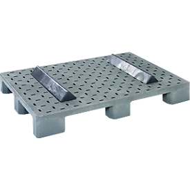 Small pallet, with 9 feet, 2 pieces