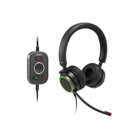 snom A330D - Headset - On-Ear - kabelgebunden - USB, 3,5 mm Stecker