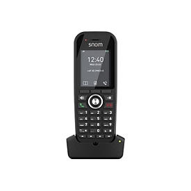 Snom M30 IP DECT Handset EU - Téléphone DECT - Combiné sans fil - Haut-parleur - Noir