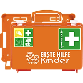 Soehngen Erste Hilfe Koffer Quick-CD Kindergarten, inkl. Wandhalterung, f. Kitas