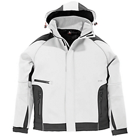 Softshell-Jacke FHB KOLTEX, weiß/anthrazit, Gr. XL