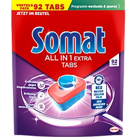 Somat Tablettes pour lave-vaisselle All-in-1 Extra, 92 pièces