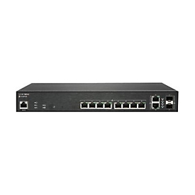 SonicWALL Switch SWS12-10FPOE - Switch - managed - 10 x 10/100/1000 (PoE+)