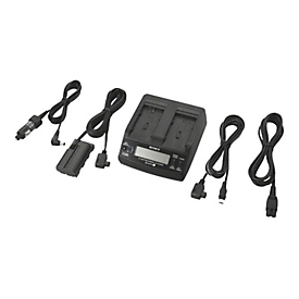 Sony AC-VQ1051D - Batterieladegerät / Stromadapter + Kfz-Netzteil (Gleichstromstecker) - für Handycam FDR-AX1, AX1E, HDR-AX2000, FX1000; NP-F570, F770, F970