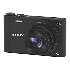 Sony Cyber-shot DSC-WX350 - Digitalkamera - Kompaktkamera - 18.2 MPix - 20x optischer Zoom - Wi-Fi, NFC