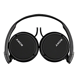 Sony MDR-ZX110 - Kopfhörer - ohrumschließend - kabelgebunden - 3,5 mm Stecker - Schwarz