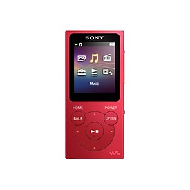 Sony Walkman NW-E394 - Digital Player - 8 GB - Rot