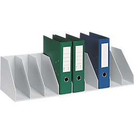 Sorteerstation, A4, polystyreen, voor kasten, 8 vakken, B 700 x D 290 x H 210 mm