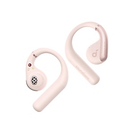 Soundcore AeroFit - True Wireless-Kopfhörer mit Mikrofon - offenes Ohr - über dem Ohr angebracht - Bluetooth - Rosa