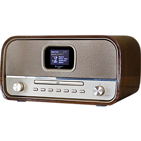 Soundmaster® Stereo-Musikanlage, DAB+, CD, USB, Bluetooth®, AUX-IN, Alarm