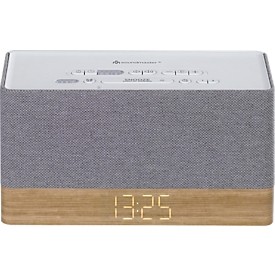 Soundmaster UR630WE, Soundmaster Bluetooth clock radio, wood application