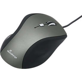Souris 5 touches MROS202 MediaRange, filaire, molette de défilement, port USB 2.0