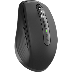 Souris Logitech MX Anywhere, sans fil, 8000 ppp, ergonomique, pour droitiers, Bluetooth/2,4 GHz, graphite