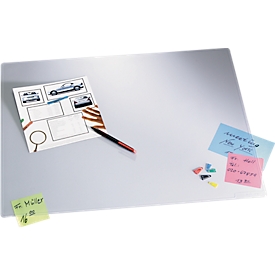 Sous-main - 650 x 500 mm - anti reflets - antidérapant - transparent