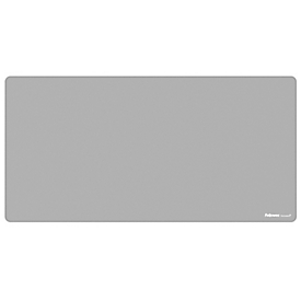 Sous-main Fellowes Breyta™, protection Microban®, antidérapant, L 800 x P 400 x H 25 mm, matériau post-consommation/caoutchouc, gris