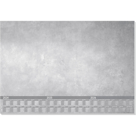 Sous-main triennal Just Concrete - papier - 2025/2026/2027 - L 595 x l. 410 mm - 80 g/m² - 30 feuilles