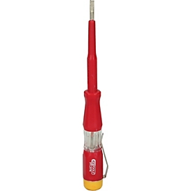 Spannungsprüfer mit Schutzisolierung 100-500 V, 140mm