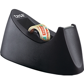 Sparset Tischabroller tesa Easy Cut® CURVE + 1 Rolle tesafilm®, geeignet für alle Rollen bis B 19 mm