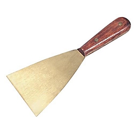 Spatule en laiton L.40mm S.2mm particulièrement stable pauvre en étincelles TRUFA