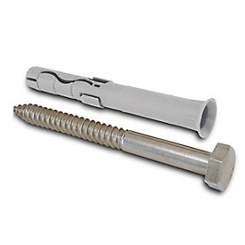 Speciale plug met schroef 12/100 mm
