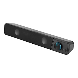 SPEEDLINK BRIO Stereo Soundbar schwarz - Speaker - 18 KHz