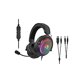 SPEEDLINK Conux Rgb Stereo Gaming Headset schwarz - Headset - 20 KHz